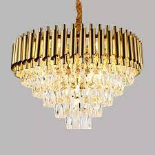 Golden Mamba Crystal Chandelier